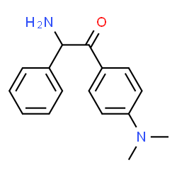 Ethanone,2-amino-1-[4-(dimethylamino)phenyl]-2-phenyl-结构式