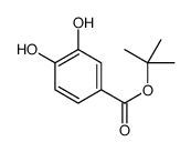Benzoic acid, 3,4-dihydroxy-, 1,1-dimethylethyl ester (9CI) picture