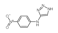 N-(4-nitrophenyl)-2H-triazol-4-amine结构式