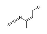 1-chloro-3-isothiocyanatobut-2-ene结构式