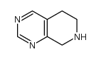 5,6,7,8-四氢吡啶并[3,4-d]嘧啶结构式