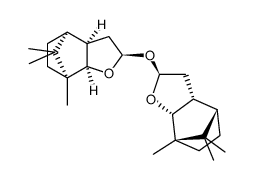 (2S,3aR,4S,7S,7aR)-7,8,8-trimethyl-2-(((2R,3aR,4S,7S,7aR)-7,8,8-trimethyloctahydro-4,7-methanobenzofuran-2-yl)oxy)octahydro-4,7-methanobenzofuran Structure