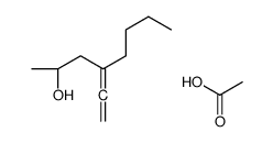 acetic acid,(2R)-4-ethenylideneoctan-2-ol结构式
