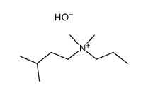 isopentyl-dimethyl-propyl-ammonium, hydroxide结构式