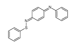 1-N-phenyl-4-N-phenylsulfanylcyclohexa-2,5-diene-1,4-diimine结构式