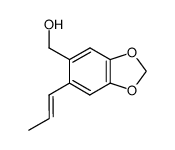 (6ξ-propenyl-benzo[1,3]dioxol-5-yl)-methanol结构式