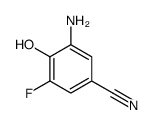 3-氨基-5-氟-4-羟基苯甲腈结构式