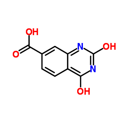 2,4-Dihydroxyquinazoline-7-carboxylic acid structure