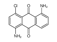 1,5-diamino-4-chloroanthracene-9,10-dione Structure