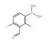 (2,4-Difluoro-3-formylphenyl)boronic acid picture