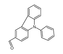 9-Phenyl-9H-carbazole-3-carbaldehyde structure