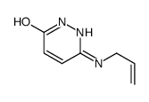 3-(prop-2-enylamino)-1H-pyridazin-6-one结构式