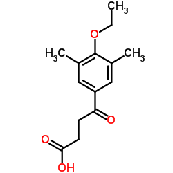 4-(4-Ethoxy-3,5-dimethylphenyl)-4-oxobutanoic acid Structure