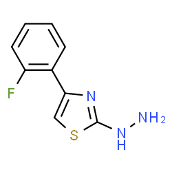 4-(2-FLUOROPHENYL)-2(3H)-THIAZOLONE HYDRAZONE Structure