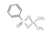 1,3,2,4-Dioxaphosphastannetane,4,4-dimethyl-2-phenyl-, 2-oxide结构式