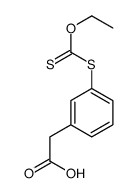 3-ETHOXYTHIOCARBONYLSULFAMYL-PHENYL ACETIC ACID Structure