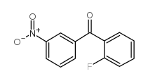2-FLUORO-3'-NITROBENZOPHENONE结构式
