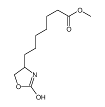 methyl 7-(2-oxo-1,3-oxazolidin-4-yl)heptanoate Structure