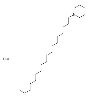 1-octadecylpiperidine,hydrochloride Structure