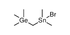 Germane, [(bromodimethylstannyl)methyl]trimethyl结构式