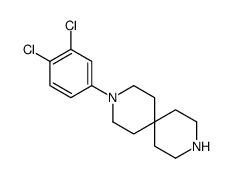 3-(3,4-dichlorophenyl)-3,9-diazaspiro[5.5]undecane Structure
