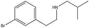3-bromo-N-(2-methylpropyl)benzeneethanamine结构式