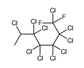 1,2,2,3,3,4,4,5,5,6-decachloro-1,1-difluoroheptane结构式