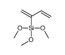 2-(Trimethoxysilyl)-1,3-butadiene结构式