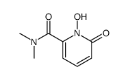 1-hydroxy-N,N-dimethyl-6-oxopyridine-2-carboxamide结构式