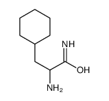 2-amino-3-cyclohexylpropanamide Structure