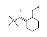 (Z)-1-((Trimethylsilyl)iodomethylene)-2-(iodomethyl)cyclohexane结构式