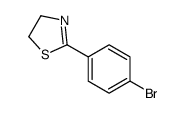 2-(4-bromophenyl)-4,5-dihydro-1,3-thiazole Structure