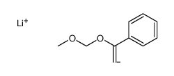 lithium,1-(methoxymethoxy)ethenylbenzene结构式