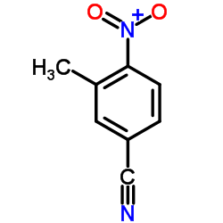 3-Methyl-4-nitrobenzonitrile structure