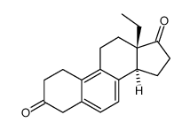 18-methyl-5,7,9(10)-estratriene-3,17-dione Structure