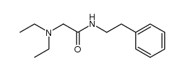 2-(diethylamino)-N-phenylethylacetamide结构式