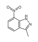 3-methyl-7-nitro-1H-indazole结构式