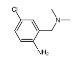 4-chloro-2-dimethylaminomethyl-phenylamine Structure