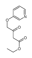 ethyl 3-oxo-4-pyridin-3-yloxybutanoate Structure