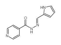 4-Pyridinecarboxylicacid, 2-(1H-pyrrol-2-ylmethylene)hydrazide picture