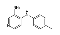3-amino-4-(4-methylphenyl)aminopyridine Structure