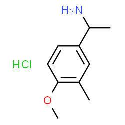 1-(4-甲氧基-3-甲基苯基)乙-1-胺盐酸盐图片