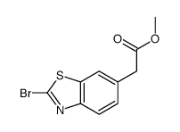 (2-Bromo-benzothiazol-6-yl)-acetic acid Methyl ester picture
