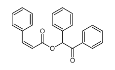 (2-oxo-1,2-diphenylethyl) 3-phenylprop-2-enoate Structure