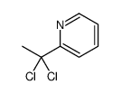 2-(1,1-dichloroethyl)pyridine结构式