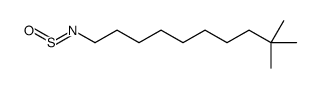 9,9-Dimethyl-1-(sulfinylamino)decane Structure