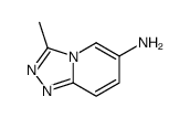 3-methyl-[1,2,4]triazolo[4,3-a]pyridin-6-amine结构式