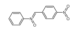 α-(p-nitrophenyl)-N-phenyl nitrone结构式