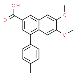 6,7-Dimethoxy-4-(4-methylphenyl)naphthalene-2-carboxylicacid picture