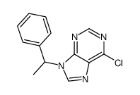 6-CHLORO-9-(1-PHENYL-ETHYL)-9H-PURINE picture